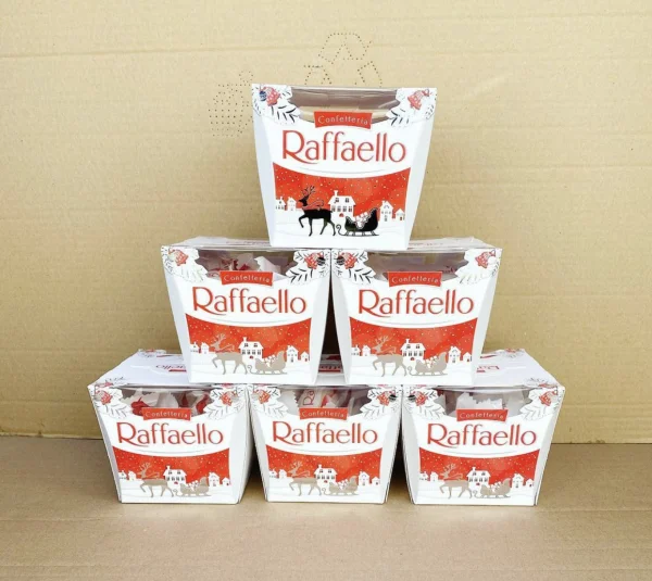 Цукерки кокосові Raffaello з мигдалем 150г - 3