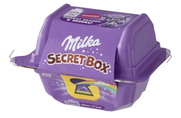 Шоколад з сюрпризом Milka Secret Box 14г - 1