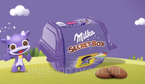 Шоколад з сюрпризом Milka Secret Box 14г - 2