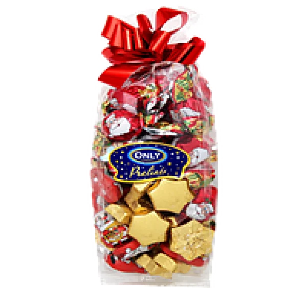 Набір Новорічний Подарунковий цукерки Only Pralines Mix праліне мікс 500г - 2