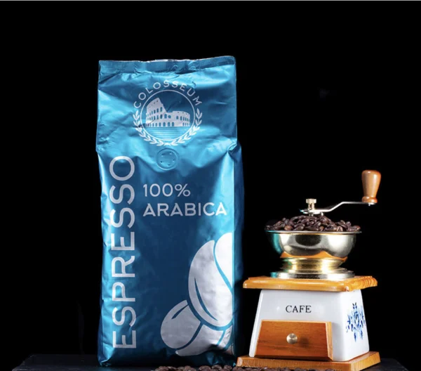 Кава в зернах Colosseo espresso 100% arabica colosseum арабіка 1кг - 1