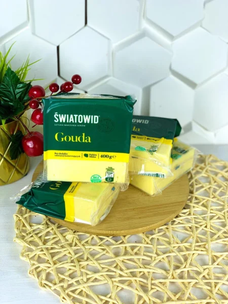 Сир твердий gouda serovit 400 г. польща. - 1