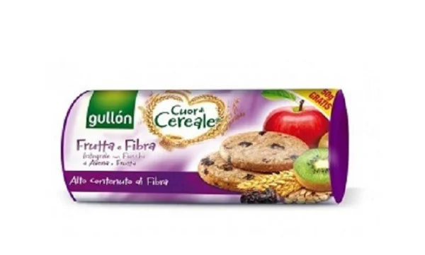 Печиво злакове Gullon з фруктами cuor di cereale 300г - 1