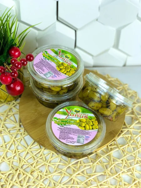 Оливки гриль Yunus без косточки c травами 290г - 1