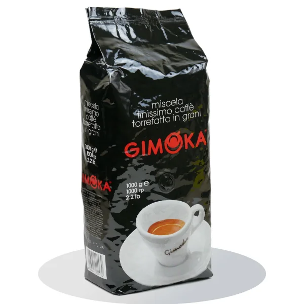 Кава в зернах Gimoka aroma classico чорна 1кг - 1