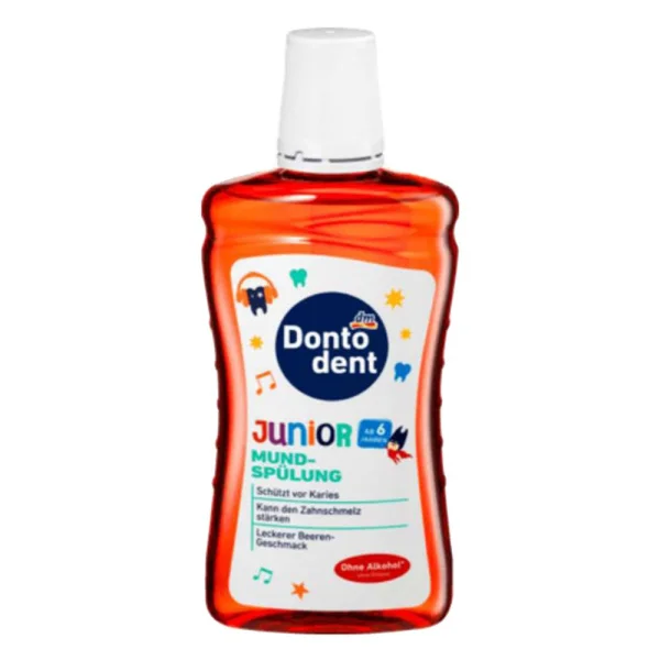 Dontodent mundspulung junior — дитячий ополіскувач для порожнини рота 500 мл - 1