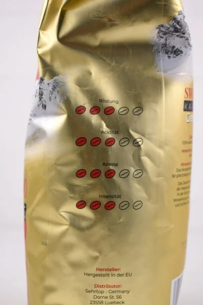 Кава в зернах Swisso kaffee crema 1кг - 4