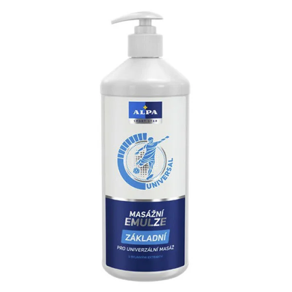 Масажна емульсія Alpa з травами alpa basic emulsion 1 л - 1