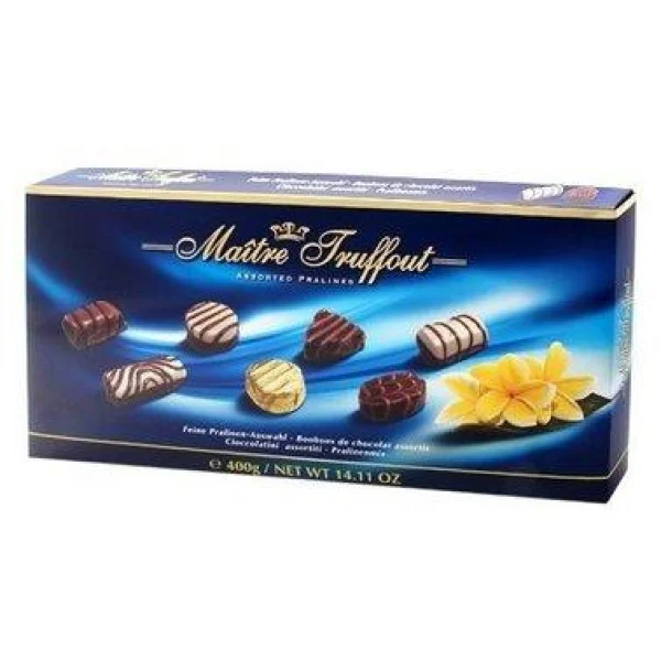 Цукерки maitre Maitre Truffout truffout assorted pralines 400 г - 1