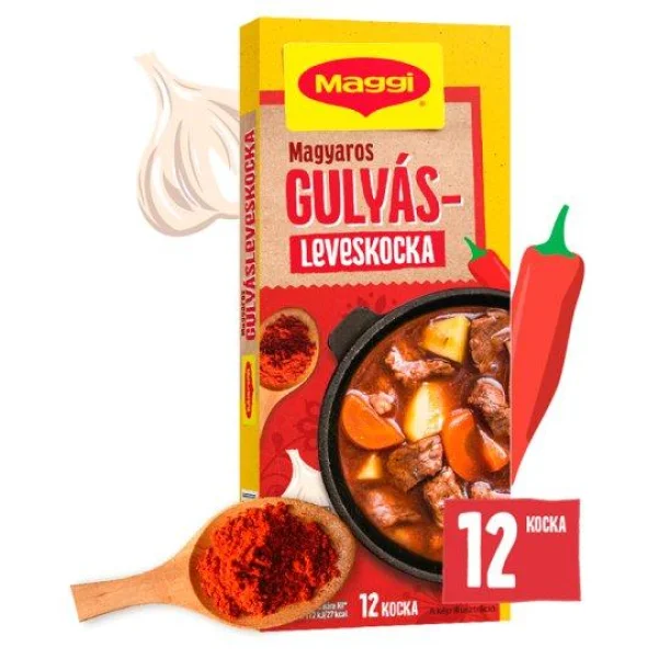 Бульйонні кубики Maggi гуляш 120г - 1