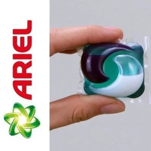 Капсули для стирки вещей Ariel ariel pods 3in1 універсальні ( 50 шт ) - 2