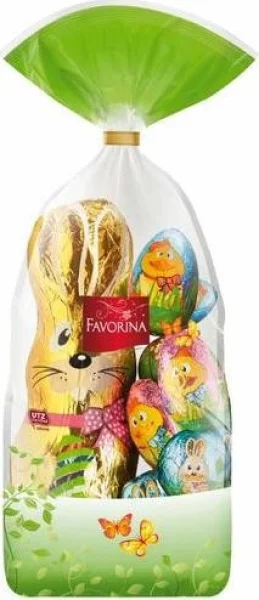 Набір Великодній шоколадні цукерки Favoriva Christmass Mix Фаворні Пасхальний Зайчик 120г - 1