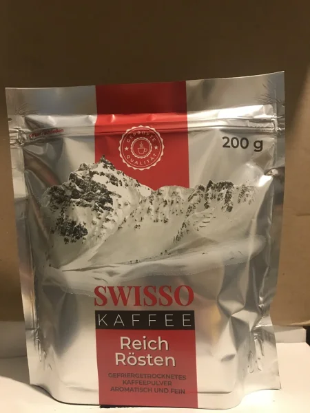 Кава розчинна Swisso reich rosten 200г - 1