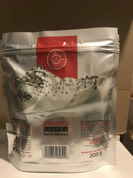 Кава розчинна Swisso reich rosten 200г - 2