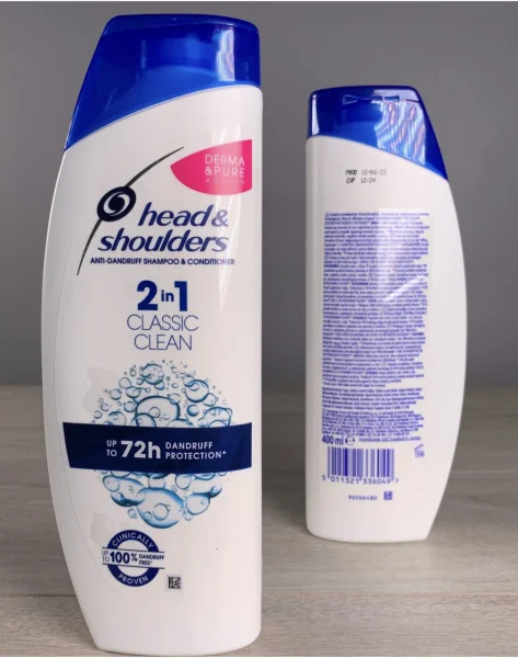 Шампунь проти лупи та кондиціонер Head&Shoulders Classic Clean 2в1 Основний догляд 400мл - 1