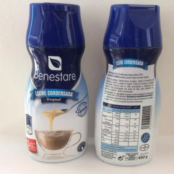 Згущене молоко benestare leche condensada original 450 г (іспанія) - 1