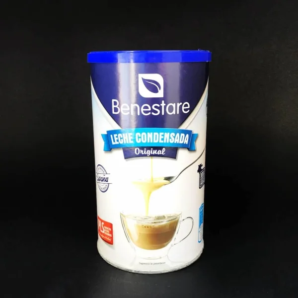 Згущене молоко Benestare Leche Condensada Desnatada 1000г - 1