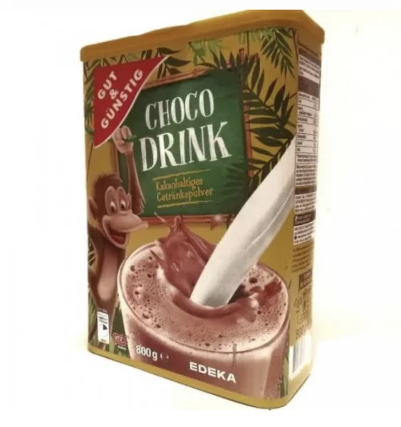 Какао-напій чоко дрінк choco drink 800 г, німеччина - 1