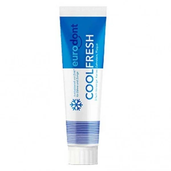 Зубна паста eurodont cool fresh 125 мл, німеччина - 1