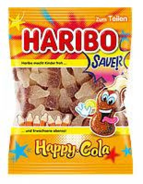 Haribo sauer happy cola 200 g - 1