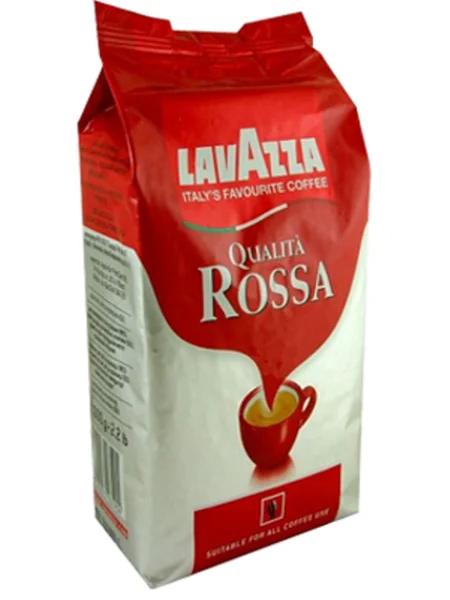 Кава в зернах Lavazza qualitç rossa 1кг - 1