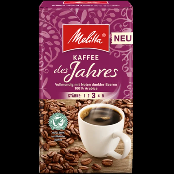 Кава мелена Melitta kaffee des jahres 500г - 1