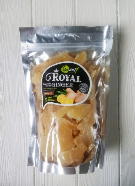 Сушений імбир Yesnut yesnut royal ginger 500г - 1