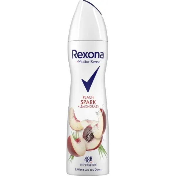 Антиперспірант аерозоль Rexona персиковий вибух та лемонграс 150мл - 1