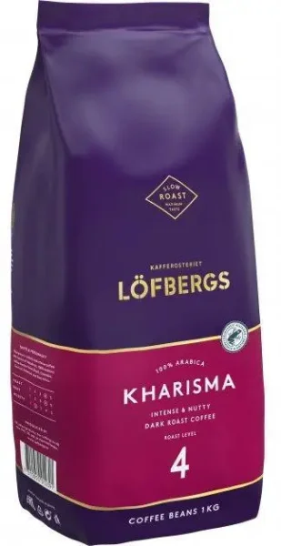Кава у зернах lofbergs kharisma 1 кг - 1