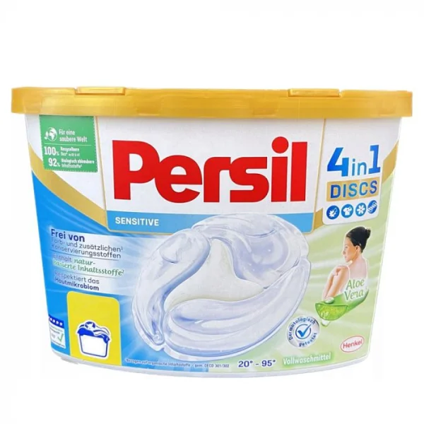 Гіпоалергенні капсули Persil для прання persil sensitive 16 шт - 1