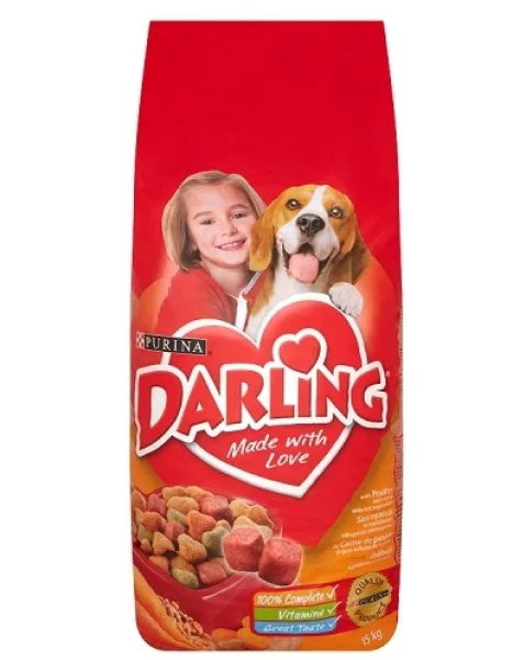 Сухий корм для собак Purina Darling з птицею і добірними овочами 15кг - 1