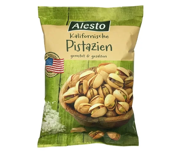 Фісташки Alesto Pistachios каліфорнійські солоні 500г - 1