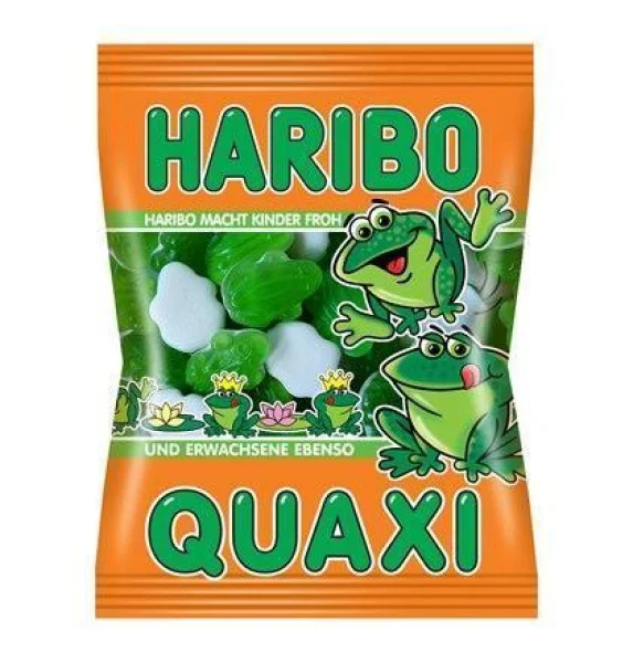 Желейні цукерки Haribo haribo quaxi 100 гр. (німеччина) - 1