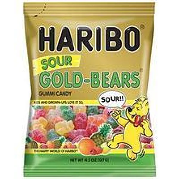 Жувальний мармелад Haribo haribo goldbaren sauer (желейки харисо), 200 г - 1