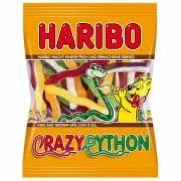 Желейні цукерки Haribo різнобарвні пітони харибо haribo 175 г. - 1