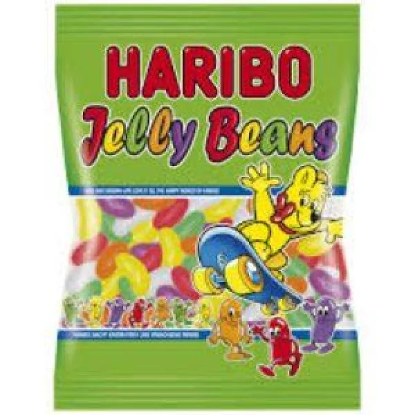 Желейні цукерки Haribo haribo jelly beans (фасольки) німеччина 85г - 1
