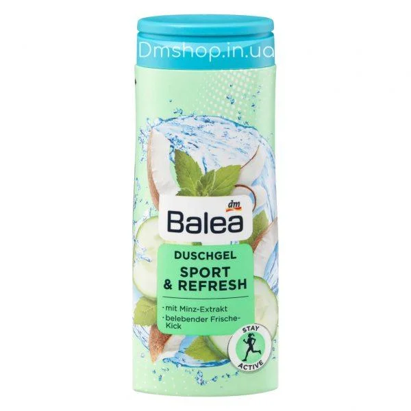 Balea гель для душу спорт і свіжість 300 ml - 1