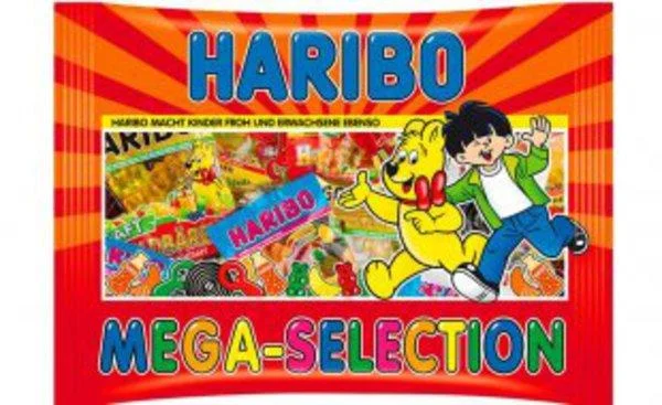 Жувальні цукерки Haribo haribo mega-selection mini pack, 425 г - 1