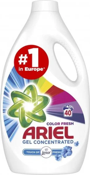Гель для прання ariel touch of lenor color 2.2 л - 1