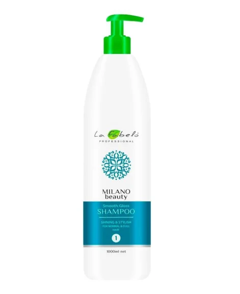 Шампунь для блиску та La Fabelo гладкості волосся, 1 л, la fabelo milano beauty smooth gloss - 1