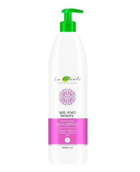 Шампунь для сухого волосся, La Fabelo 1 л, la fabelo milano beauty oil nutritive - 1