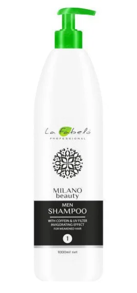 Чоловічий шампунь для волосся La Fabelo professional milano beauty men 1000мл - 1
