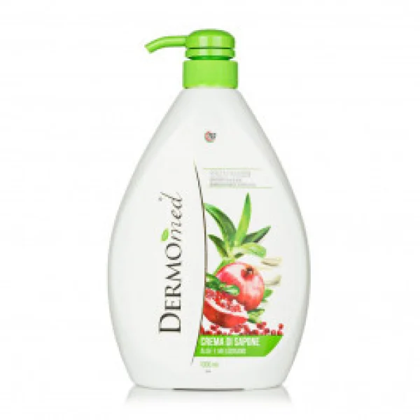 Гель для душу dermomed Dermomed алое та гранат 1000ml - 1