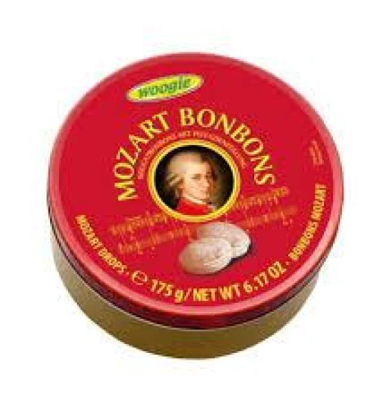 Льодяники mozart Woogie drops woogie зі смаком фісташок, 175 г - 1