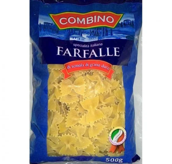 Макарони combino Combino farfalle (комбіно) 500 г італія - 1