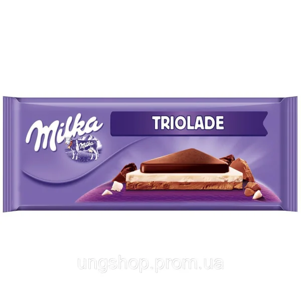 Шоколад milka Milka triolade mmmax шоколад трьох видів, 280 г. - 1