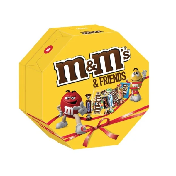 Подарункова коробка M&M з m&m's & friends (179 грамів) - 1