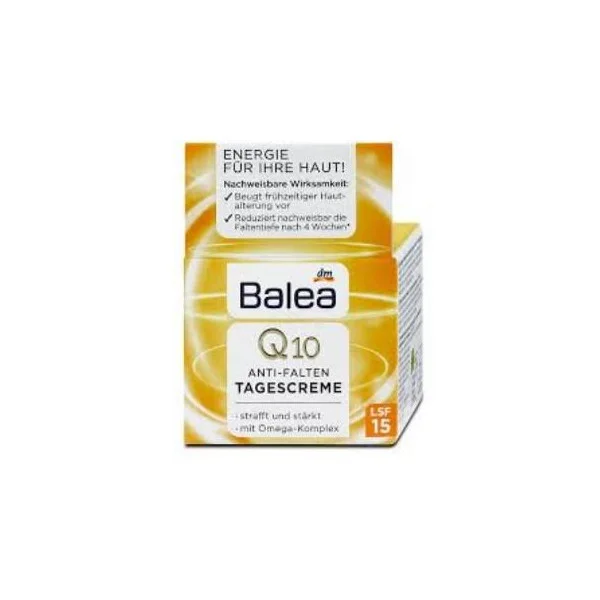 Денний крем від зморшок Tagespflege Q10 Anti-Falten Tagescreme Balea Q10 - 1