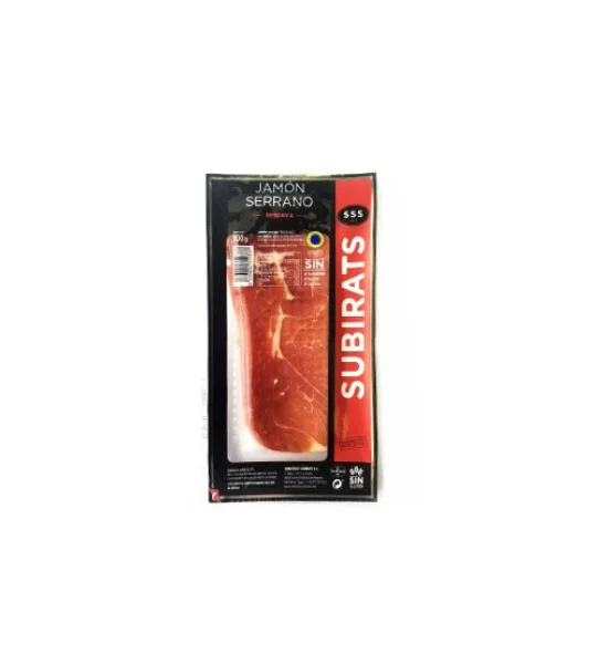 Хамон serrano Serrano loncheado нарізка subirats 100g - 1