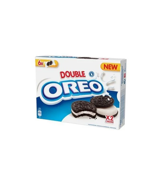 Печиво oreo Oreo double (орео) з подвійним ванільним кремом, 170 г - 1